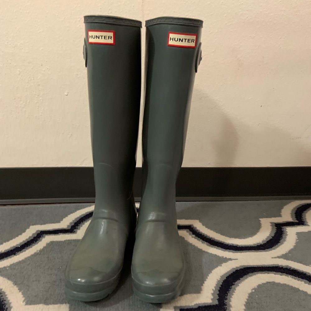 Grey Hunter Boots